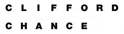 The image displays the text 'CLIFFORD CHANCE' in bold, uppercase letters.