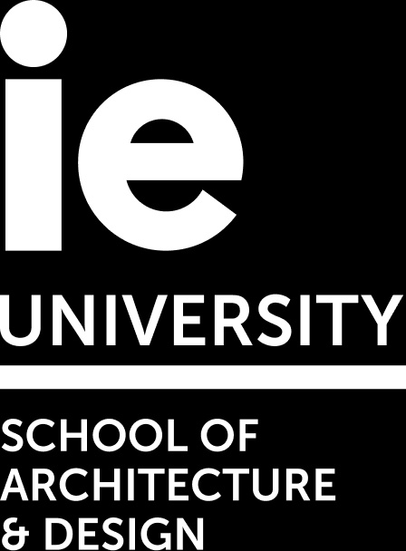 A logo representing IE University School of Architecture and Design.