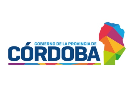 This image features a colorful logo representing the government of Córdoba province.