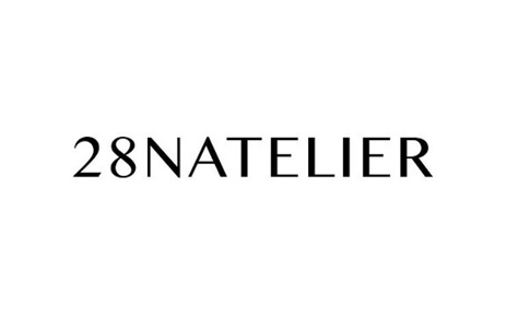 A stylized logo featuring the text '28NATELIER'.
