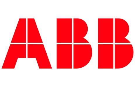 This is the logo of ABB, a global technology company.