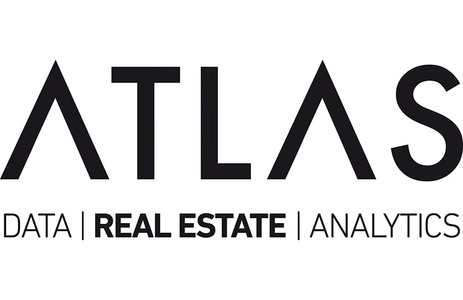 A logo for ATLAS, focusing on data, real estate, and analytics.