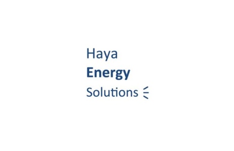 The image features the words 'Haya Energy Solutions' in a clean and modern font.