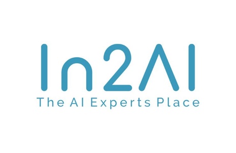 A logo representing 'In2AI', portrayed as a place for AI experts.
