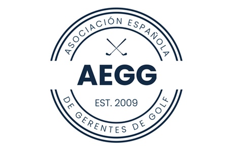 This is the logo of the Spanish Association of Golf Managers established in 2009.