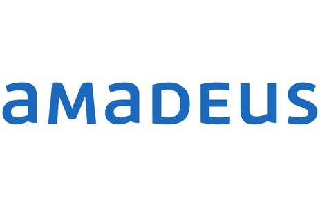 The image features the Amadeus company logo in blue text.