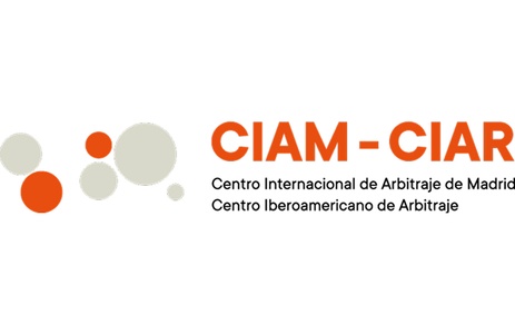 This image features the logo of the International Arbitration Center of Madrid.