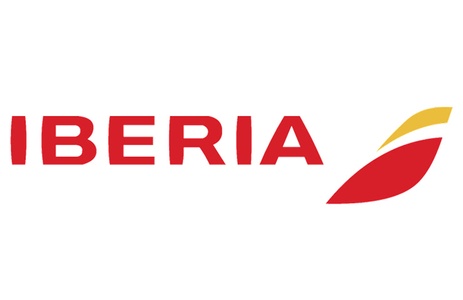 This is the logo of the airline Iberia.