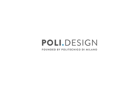 The logo of POLI.DESIGN, founded by Politecnico di Milano.