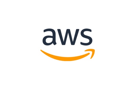 The logo of Amazon Web Services (AWS).