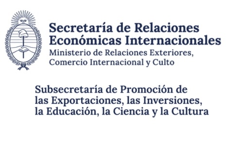 This image features a logo of a governmental department focused on international economic relations.
