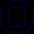 An icon representing a tablet device.