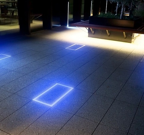 Recognition, the illuminated bricks