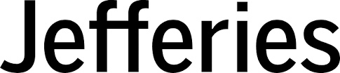 The image features the word 'Jefferies' in bold, modern typography.
