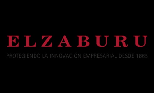 The image features a logo with the word 'ELZABURU' in red letters on a black background and the phrase 'PROTEGIENDO LA INNOVACION EMPRESARIAL DESDE 1865' in smaller font.