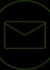 An envelope icon set within a circular shape.