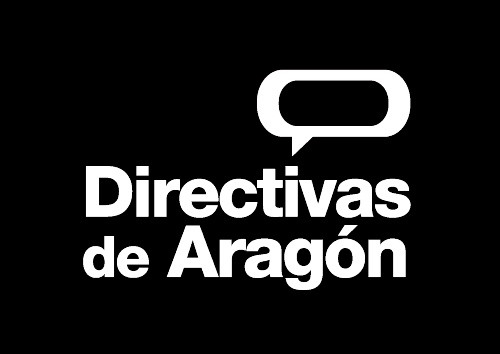 Logo Directivas de Aragón negativo