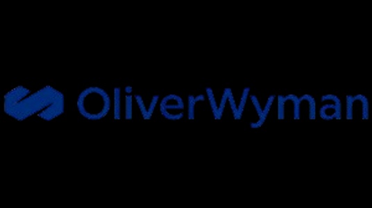 This image features the logo of Oliver Wyman.