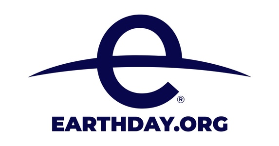Logo of Earth Day, featuring a stylized lowercase 'e' and the text 'EARTHDAY.ORG'.