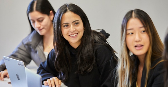 Three IE undergraduate students 