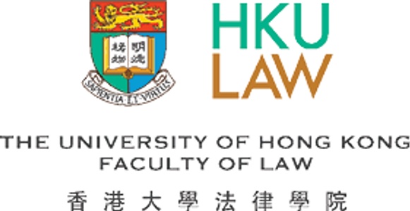 Logo of the Faculty of Law at the University of Hong Kong, featuring the university crest and 'HKU LAW' text.