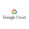 The image shows the Google Cloud logo with a multicolored cloud icon above the text 'Google Cloud'.