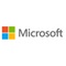 The logo of Microsoft featuring a multicolored window and the company name.