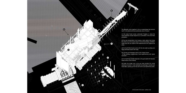 Liquid Babel. Intensifying the void. In the harbor of Valencia | IE School of Architecture and Design