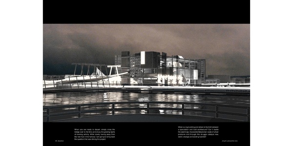 Liquid Babel. Intensifying the void. In the harbor of Valencia | IE School of Architecture and Design