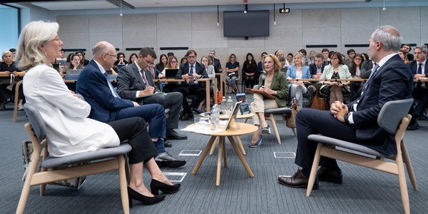 Koen Lenaerts, president of the CJEU, visits IE Law School