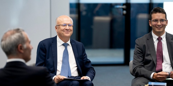 Koen Lenaerts, president of the CJEU, visits IE Law School