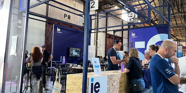 IE Stand at South Summit Brazil 2023