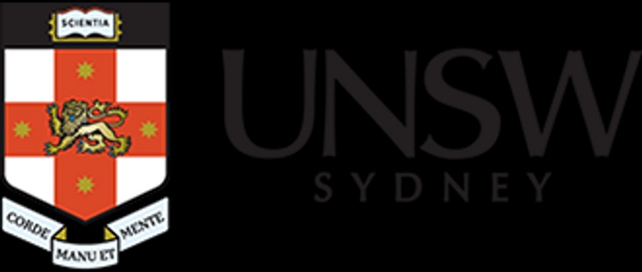 This image features the coat of arms of the University of New South Wales.