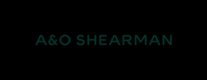 A logo featuring the text 'A&O SHEARMAN'.