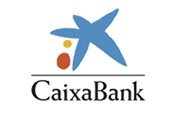 This image features the logo of CaixaBank.