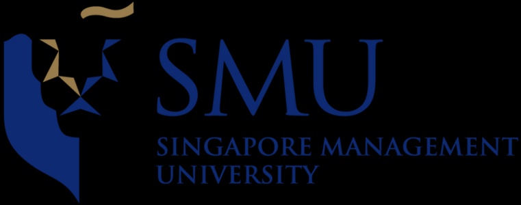 The logo of Singapore Management University featuring its initials SMU.