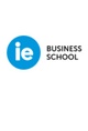 A logo of IE Business School featuring a blue circle with the letters 'ie'.