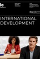 The image promotes an Executive Master Program focused on International Development.