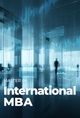 A modern academic setting highlighting an International MBA program.