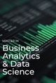 A promotional image for a master's program in Business Analytics and Data Science featuring a chart with green data visualization.