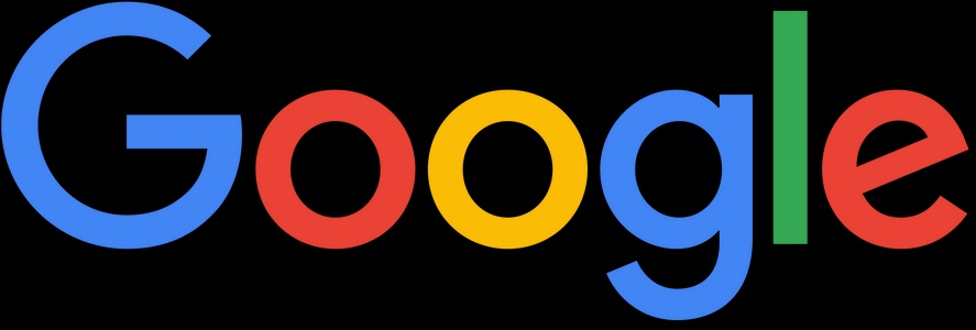 The image features the Google logo with its distinctive multicolored lettering.