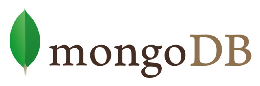 This image features the logo of MongoDB.