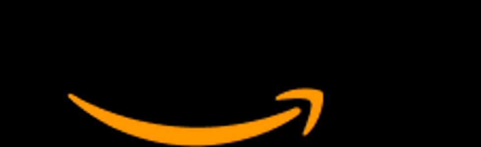 A logo featuring the name Amazon with a curved arrow pointing from A to Z.