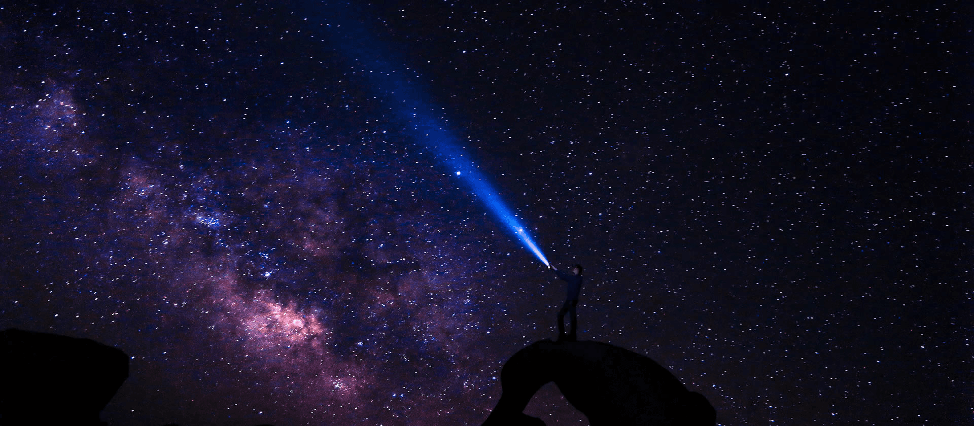 Sky full of stars during the night