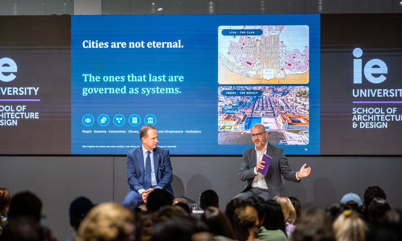 Fernando Medina, Mayor of Lisbon, at IE University
