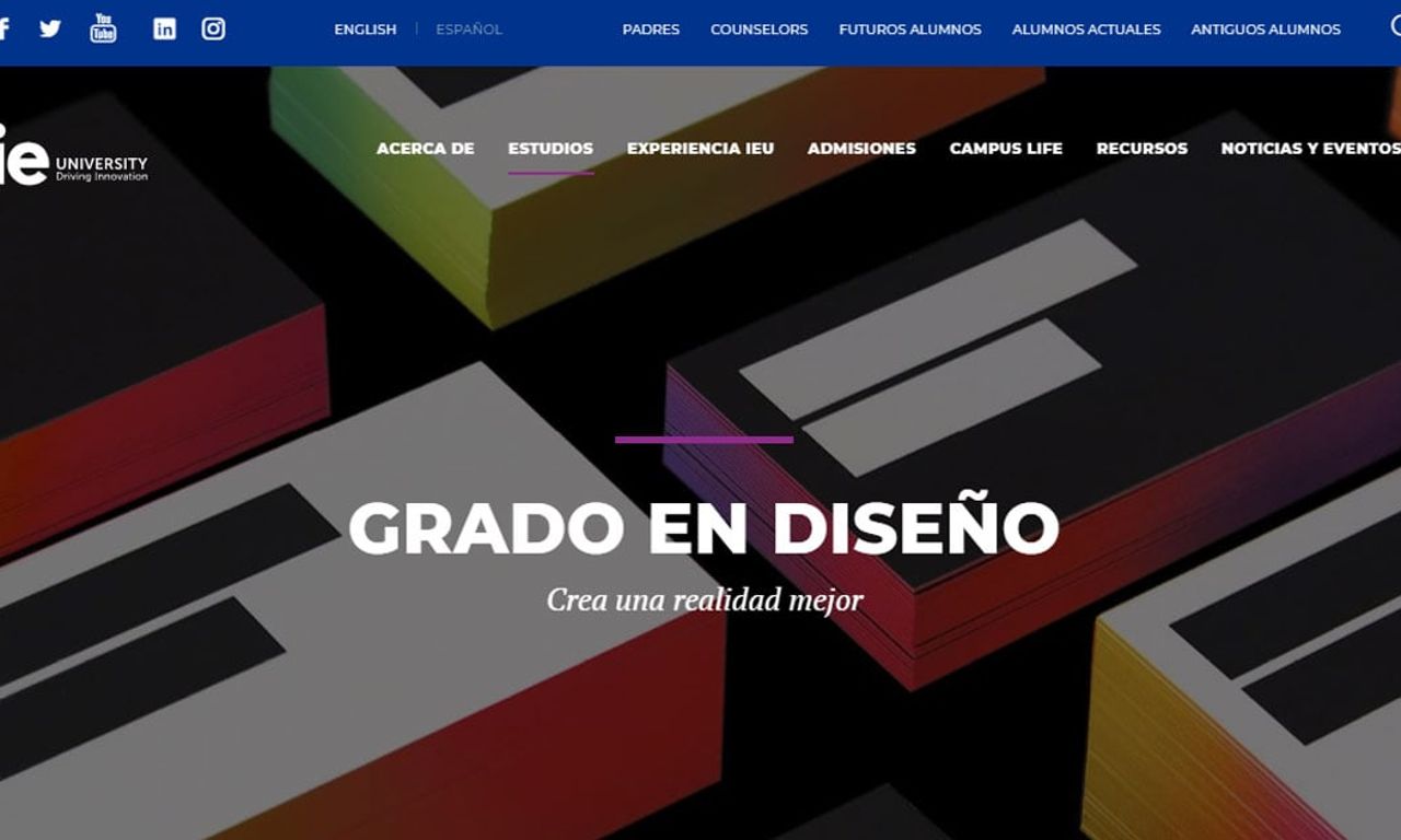 Grado en Diseño | IE University
