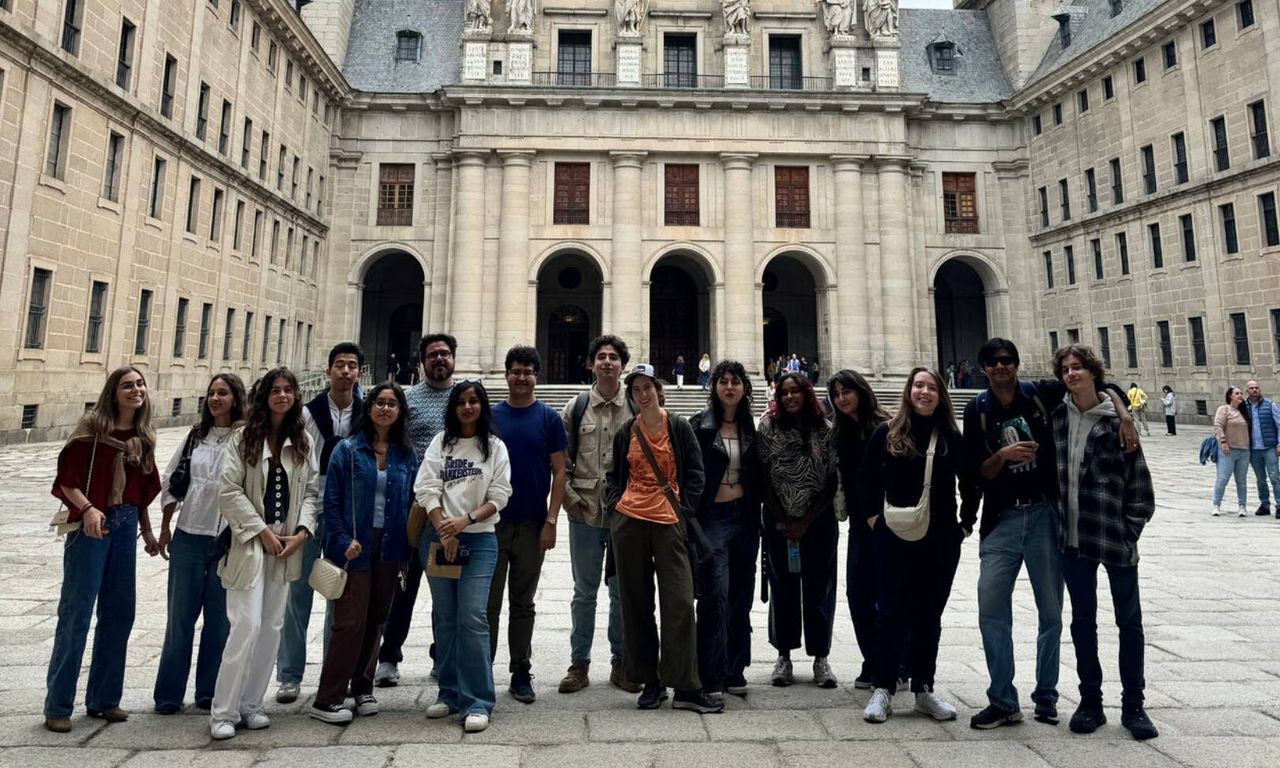 Visita al Real Monasterio de San Lorenzo de El Escorial con el IE ...