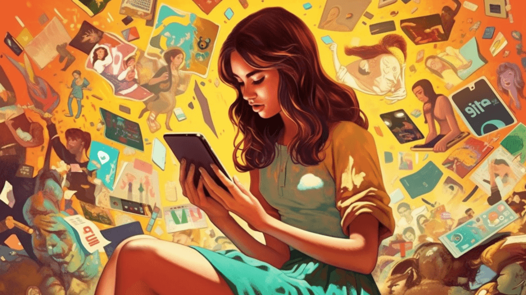 Image Online Media and the Mental Health of Teenagers