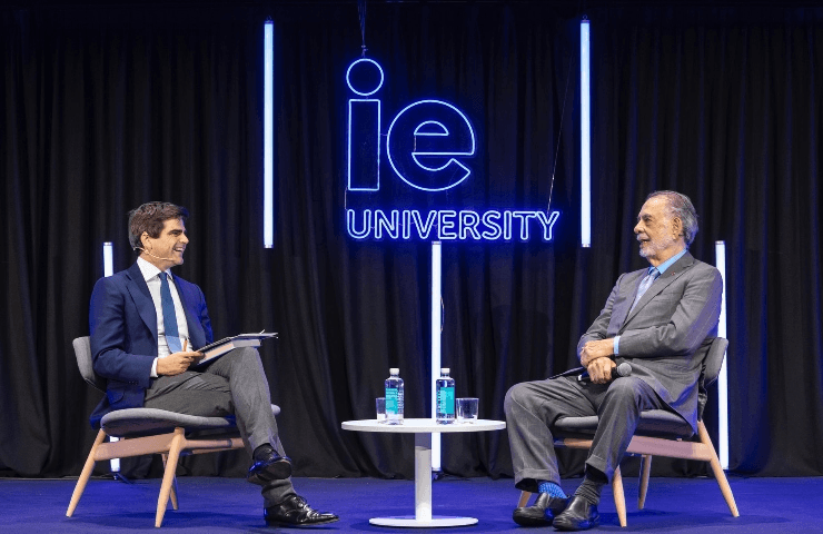 Francis Ford Coppola shares his vision of the future at IE University