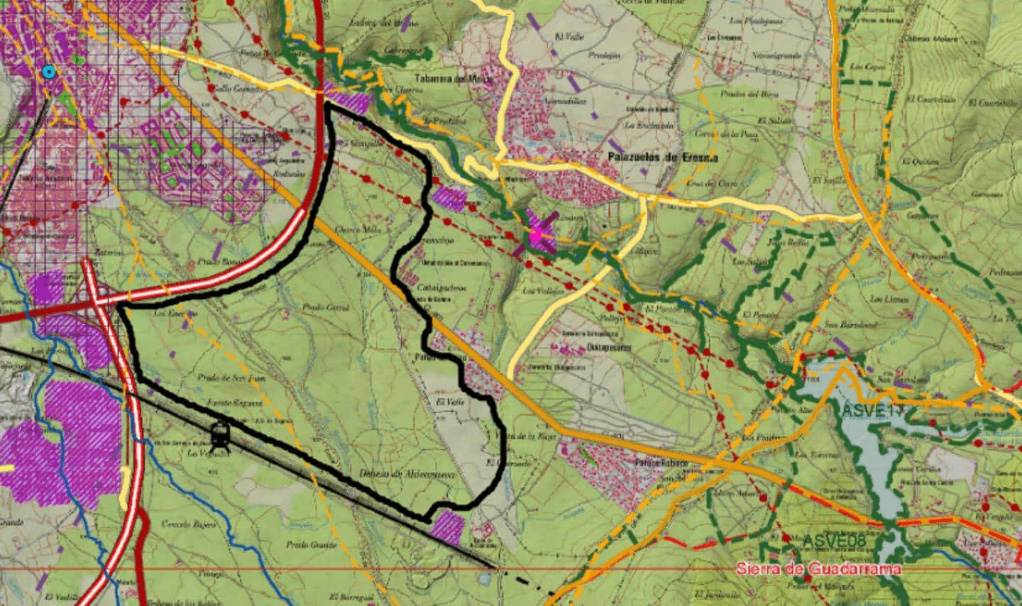 Map of Phase 2, "The Habitat"